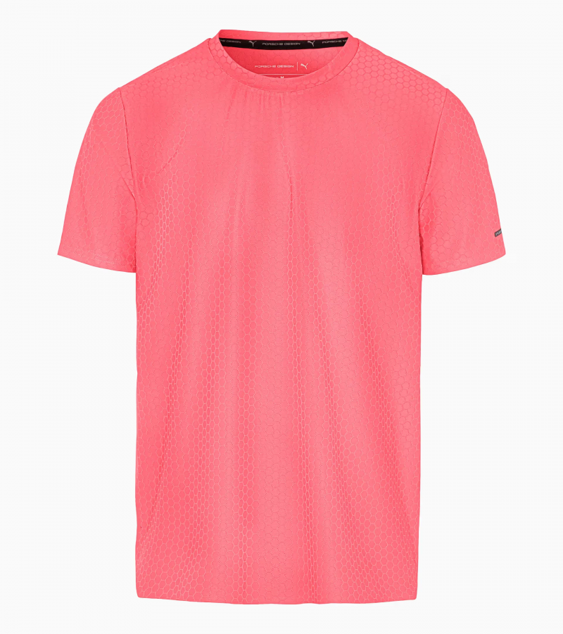 Majica sportska Hexagon Tee, peach frost