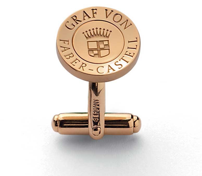 Manžete, okrugle, zlatne