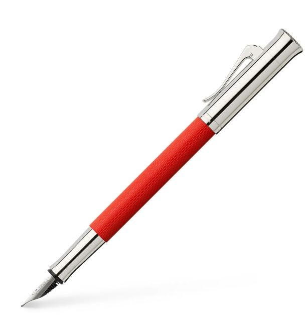 Nalivpero Guilloche, India Red M