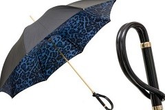 Kišobran Pasotti - Animal Print Umbrella in Blue