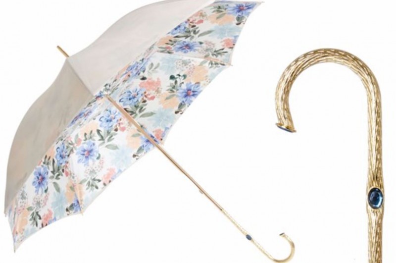 Kišobran Pasotti - Ivory Umbrella Flowered