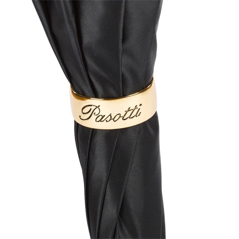Kišobran Pasotti - Classic Umbrella with Red Circles