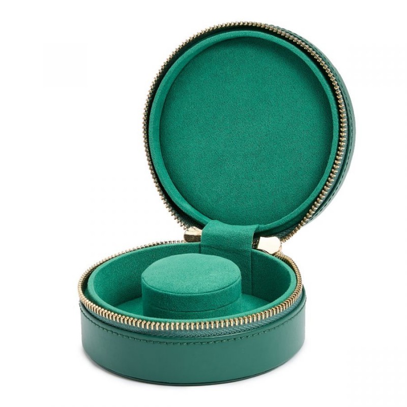 Torbica za nakit WOLF 1834, Sophia Mini Zip, zelena