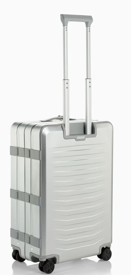 Torba s kotačima Roadster Aluminium M, srebrna