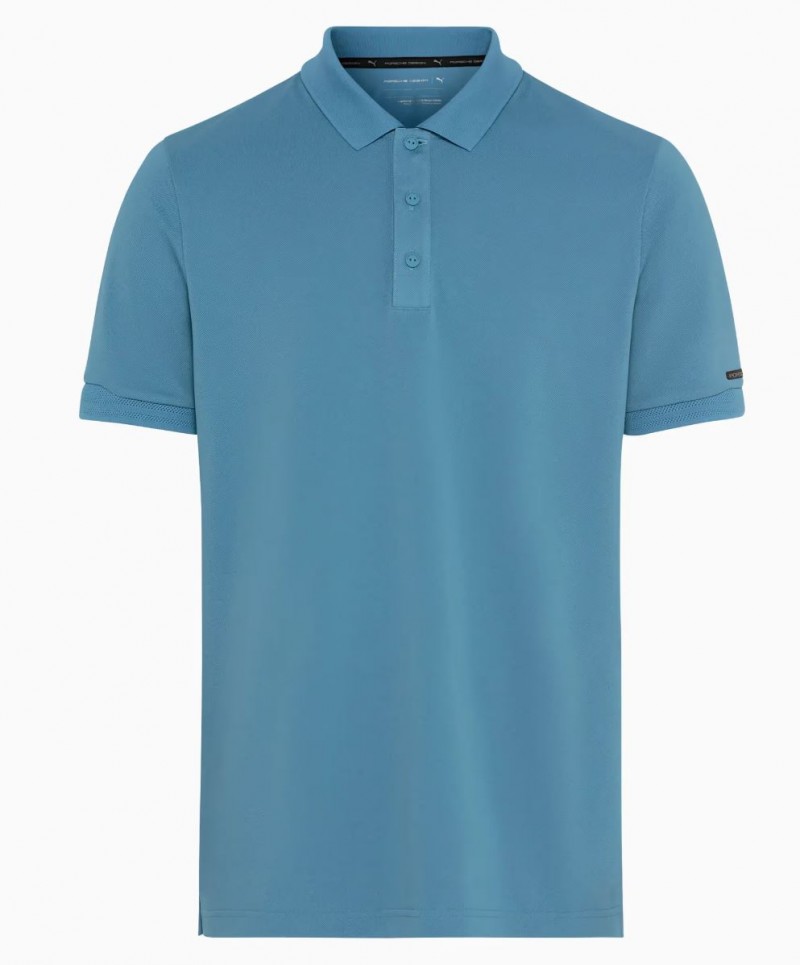 Majica sportska Polo-Shirt, Cloudy Skies Blue