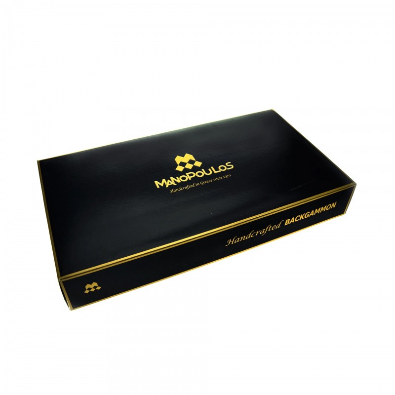 Backgammon set MANOPOULOS Wenge LARGE 48x30 cm