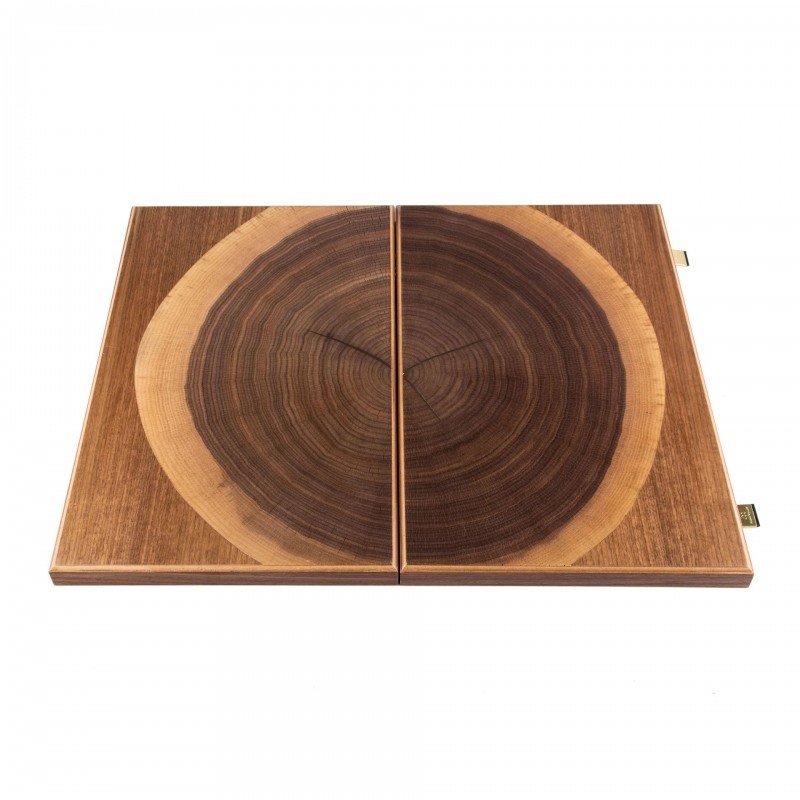 Backgammon set MANOPOULOS Tree Trunk LARGE 48x30 cm