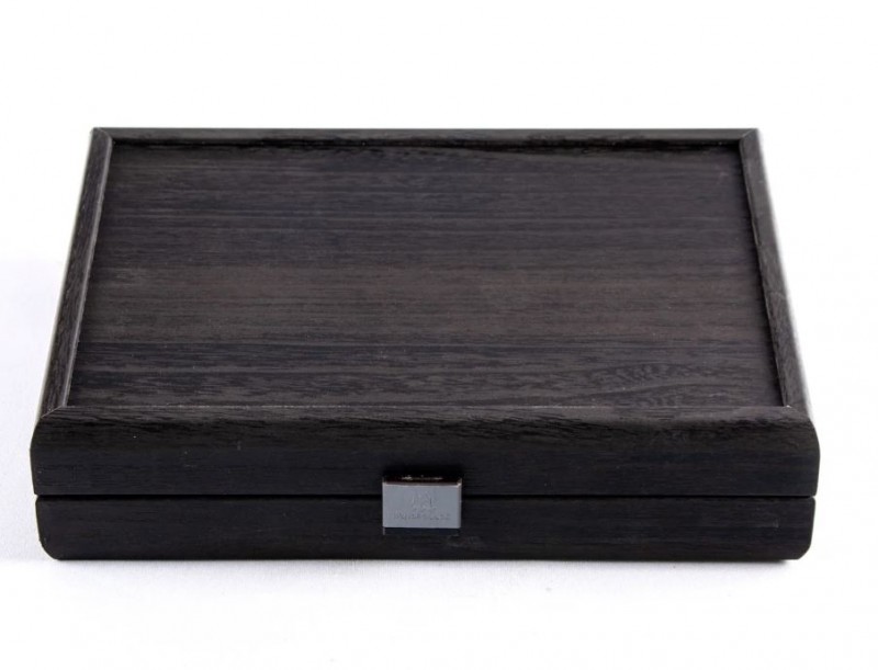 Igraće karte MANOPOULOS Plastic coated playing cards in Black wooden case 24x17c