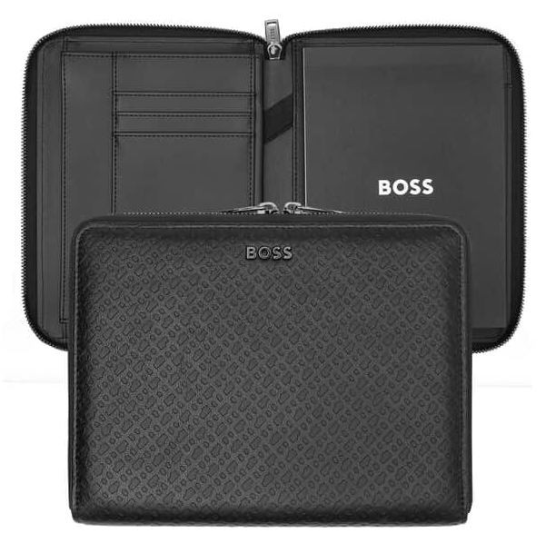 Mapa A4  Monogram Zipped BlackHugo Boss