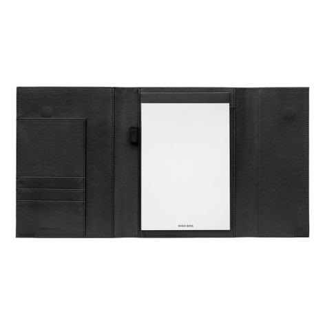 Mapa A5 Pinstripe Black - Hugo Boss