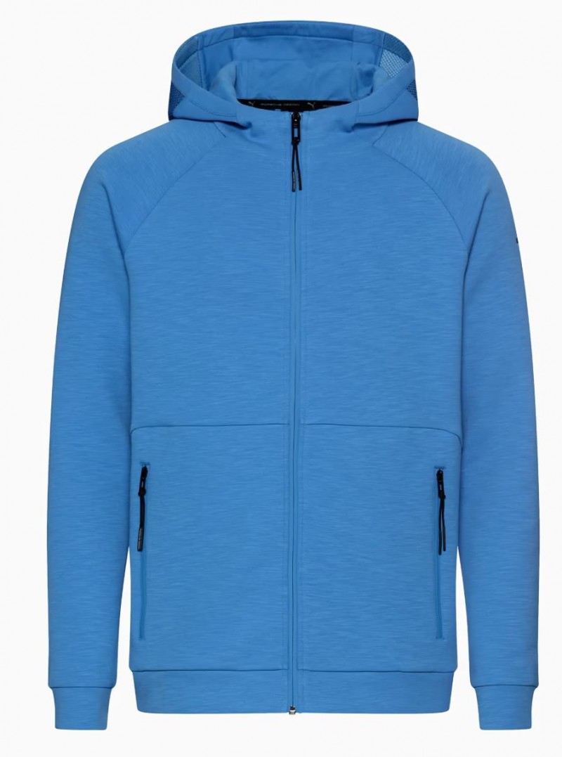 Jakna sportska s kapuljačom Sweat, Sports Blue