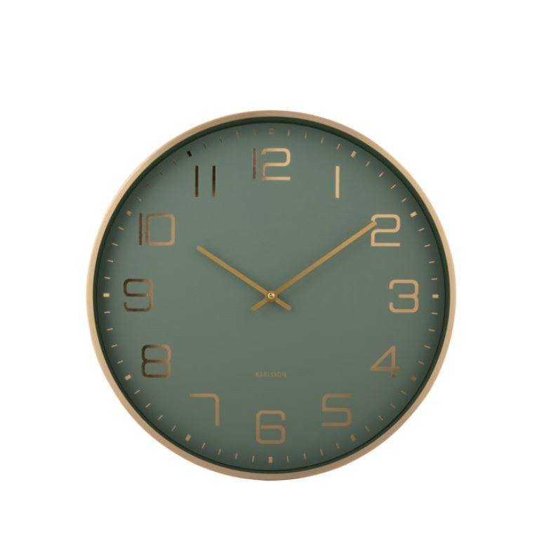 Sat zidni Elegance Glow Jungle Green