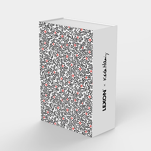 Poklon set LEXON x KEITH HARING, Love, bijeli