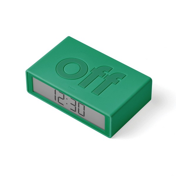 Sat budilica LEXON Flip+ Travel, zelena